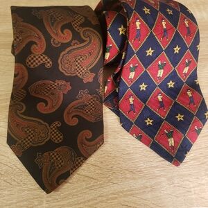 Elegant Paisley and Festive Patterned Ties